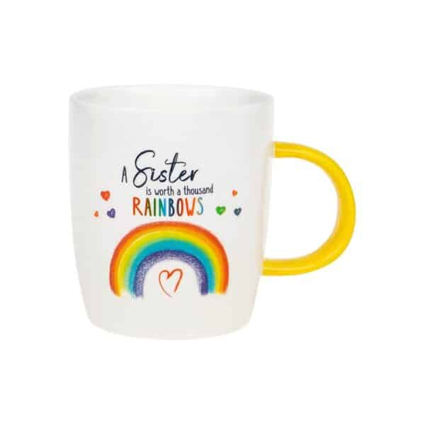 Rainbow Graphique Mug - Sister