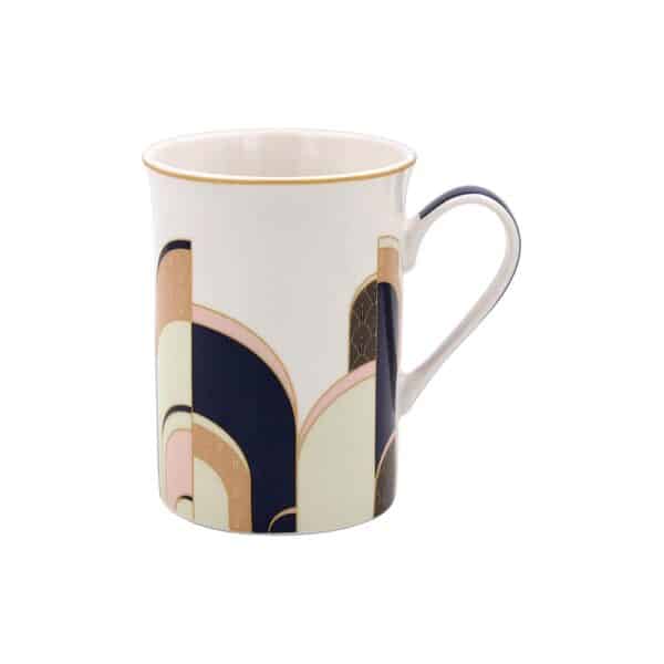 Fine China Art Deco Mug