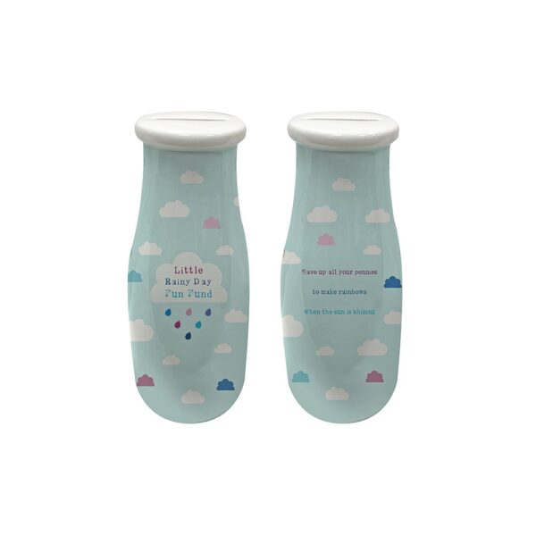 Pocket Pennies, Little Rainy Day Bottle Money Jar