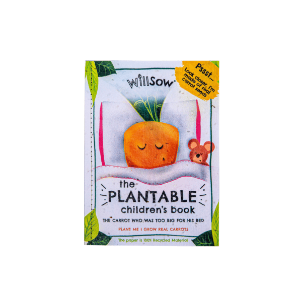 Willsow Plantable Carrot Book