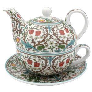 Fine China William Morris Blackthorn Tea 4 One Set