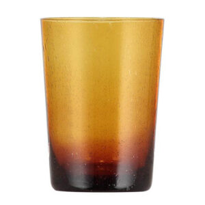 Almond Shell Handmade Glass Tumbler