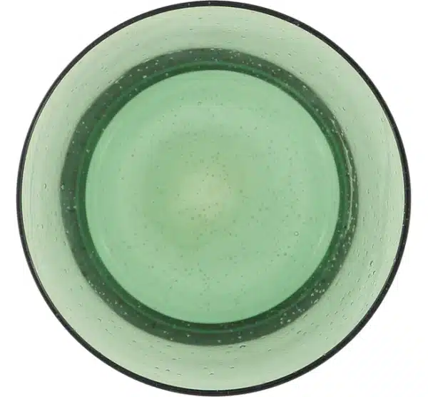 Small Handmade Glass Bowl - Jade Green - Image 3