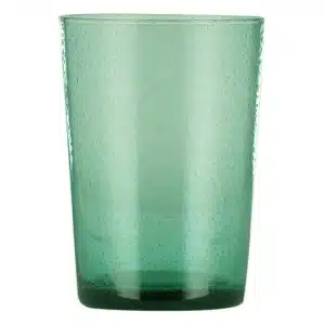 Jade Green Handmade Glass Tumbler