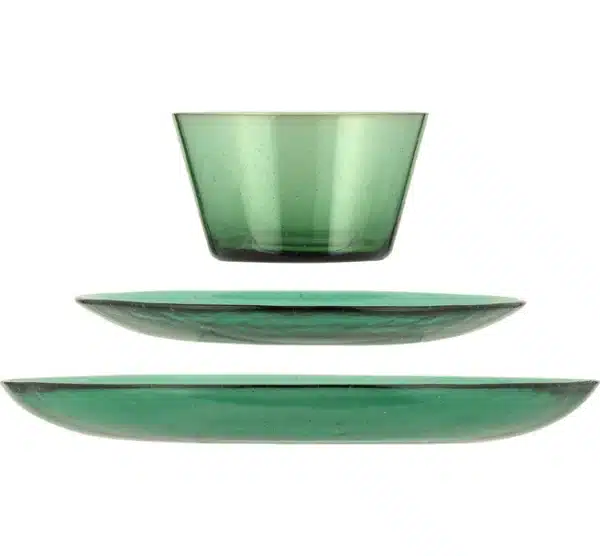 Jade Green Handmade Glass Tumbler - Image 2
