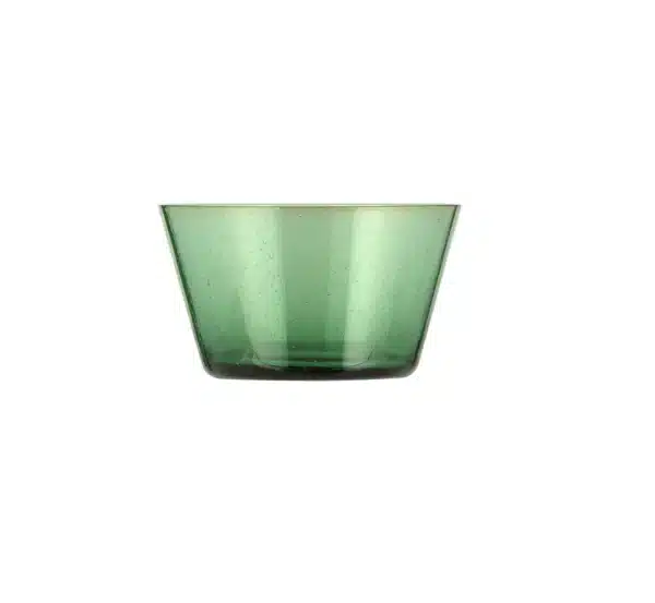 Small Handmade Glass Bowl - Jade Green