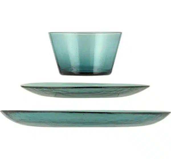Mineral Blue Handmade Glass Tumbler - Image 2