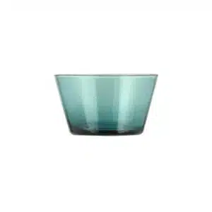 Small Handmade Glass Bowl - Mineral Blue