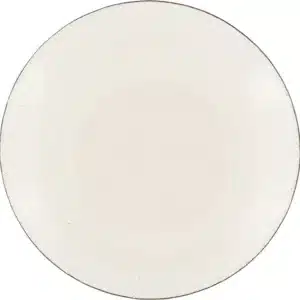 Large Handmade Glass Dinner Plate - Old Rose