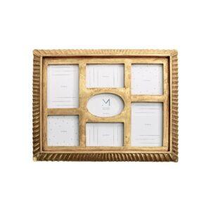 Gold Collage Photo Frame