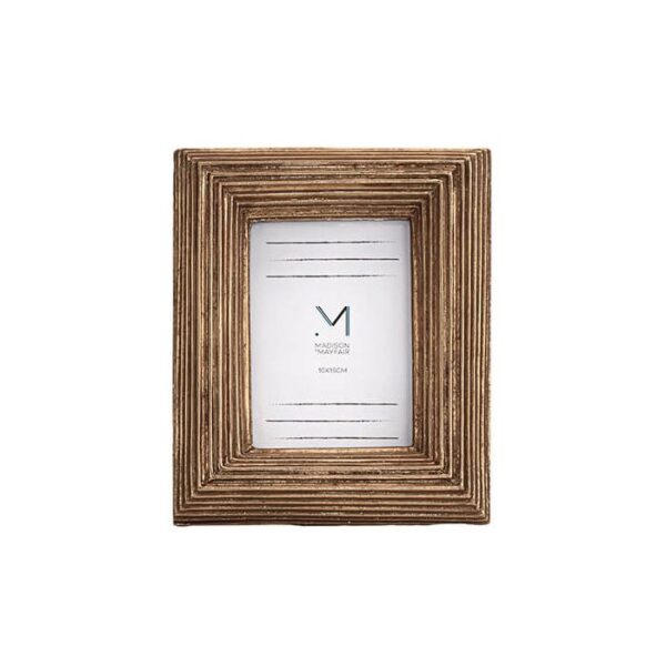 Gold Detailed Photo Frame, 4x6"