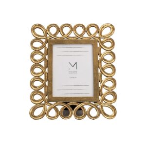 Gold Spiral Photo Frame, 5x7"