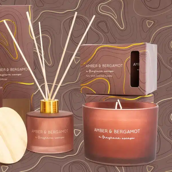 Amber & Bergamot Reed Diffuser - Image 2