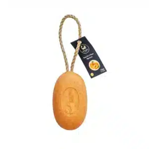 Eco Bath Soap On A Rope - Apricot