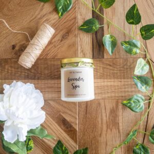 Lavender Spa Candle from Ivy & Twine (190g)