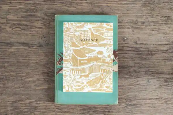 Sam Wilson Notebook A6, 'Through the Fields' - Ochre