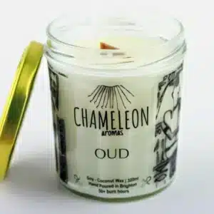 Chameleon Aroma 'Oud' Candle