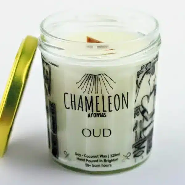 Chameleon Aroma 'Oud' Candle