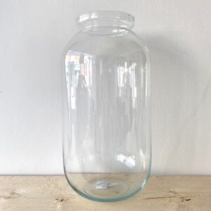 Large Handmade Glass Vase