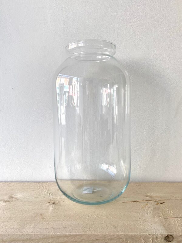 Large Handmade Glass Vase