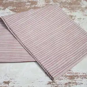 Sam Wilson 'Pink Stripe' Tea Towel