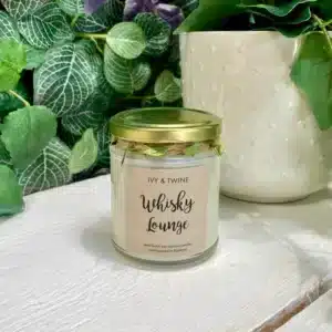 Whisky Lounge Candle from Ivy & Twine (190g)