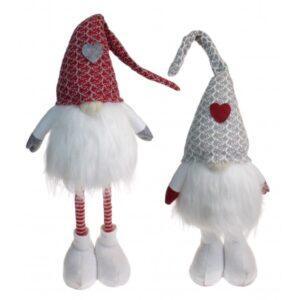 Medium Heart Santa Gonk with telescopic legs - 60 to 75cm