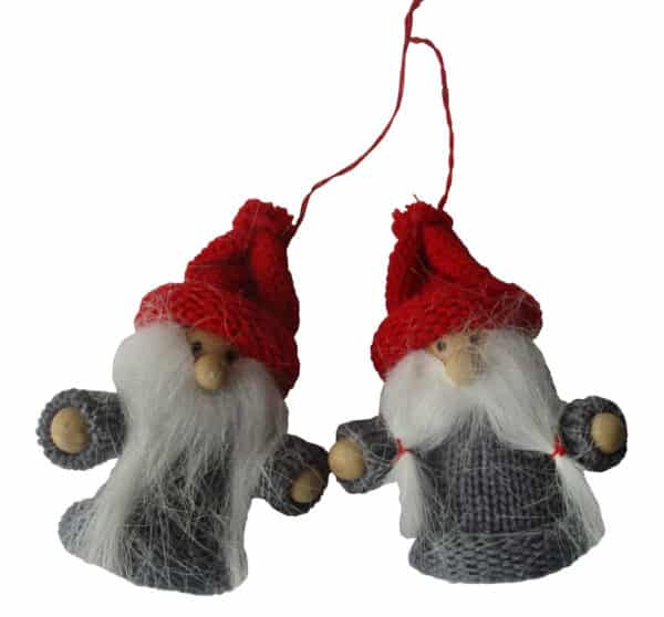 Red Hat Hanging Christmas Doll
