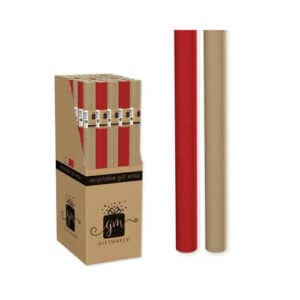 Craft Ribbed Wrapping Paper - 2m