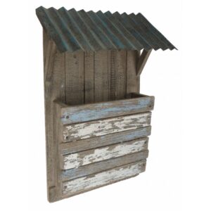 Rustic Wooden Letter/Memo Holder