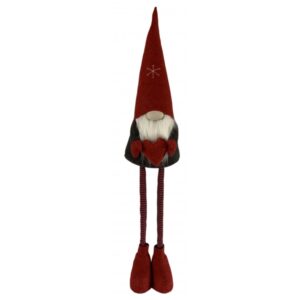 Large Red Santa Gonk with telescopic legs