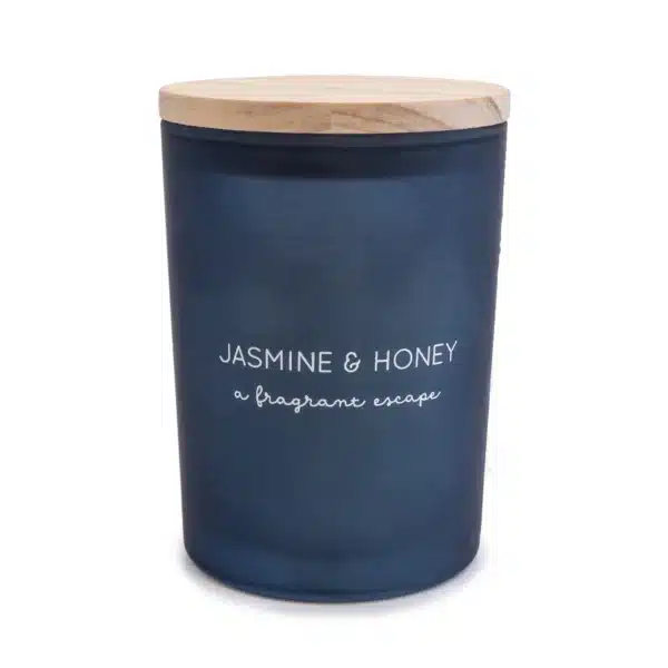 Jasmine & Honey Candle with lid - Image 3