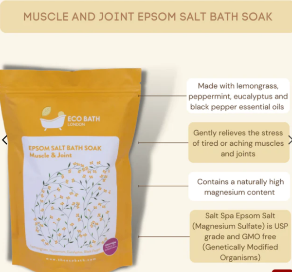 ECO Bath Muscle & Joint Epsom Salt Bath Soak image