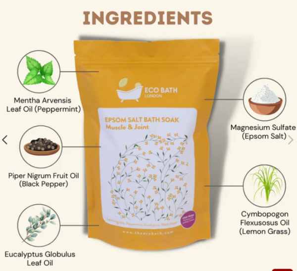 ECO Bath Muscle & Joint Epsom Salt Bath Soak image