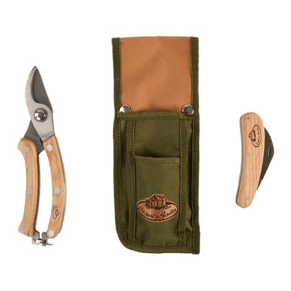 Garden pruning tools set contents image