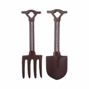 Fork/Spade Garden Thermometer image