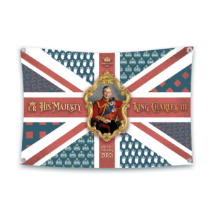 King's Coronation Vintage Flag Medium (60x90cm)