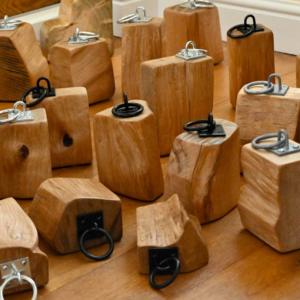 Handmade Oak door stops image