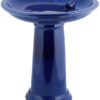 Ceramic Bird Bath On Pedestal - Image 4