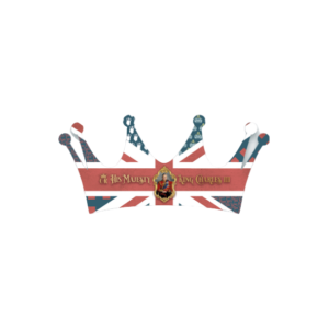 King's Coronation Vintage Party Crowns - 6 pack