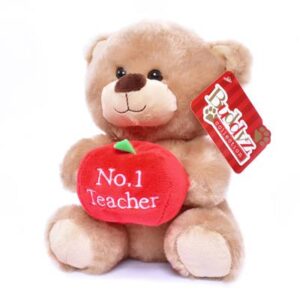 No1 Teacher Teddy Bear 20cm