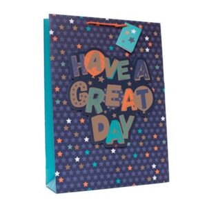 Have A Great Day Colourful X-Large Gift Bag