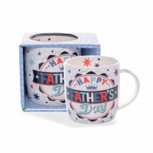 Happy Father's Day - Crown & Stars Mug