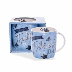 Happy Father's Day - Blue Stars Mug