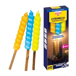 Table Top Citronella Flares