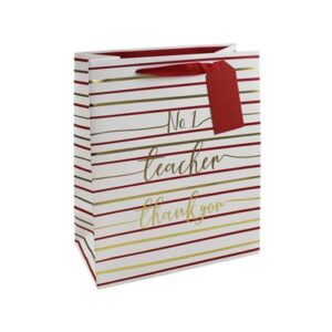 No.1 Teacher Gift Bag - Large