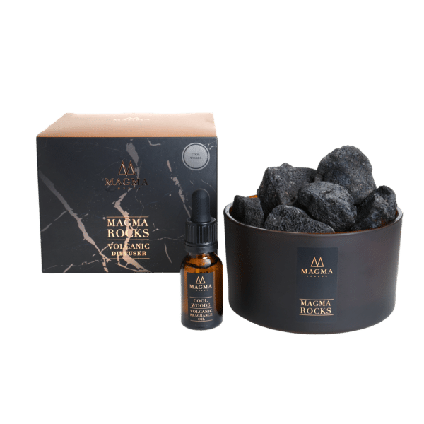 Volcanic Rock Diffuser - Cool Woods