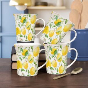 Lemon Grove Mug Gift Box Set of 4