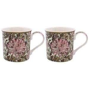 William Morris Honeysuckle Mugs - Set of 2