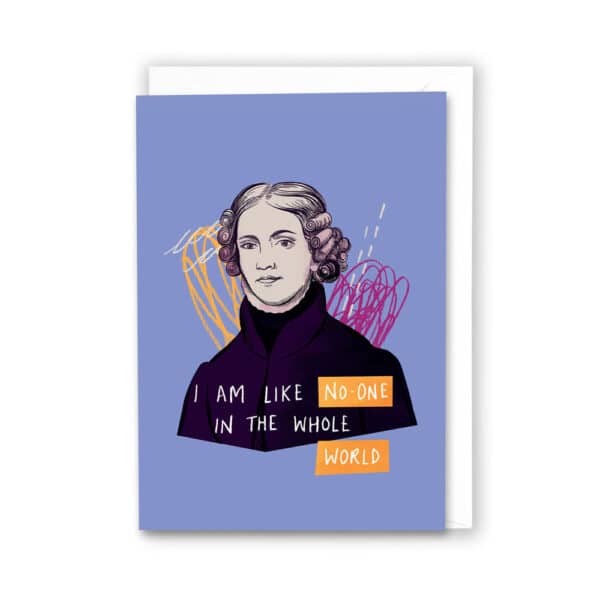 Anne Lister A6 card By Middle Mouse